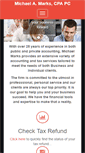 Mobile Screenshot of mmarkscpa.com
